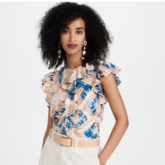 NWT Ulla Johnson Silk Vida Top size 4 - Picture 1 of 14